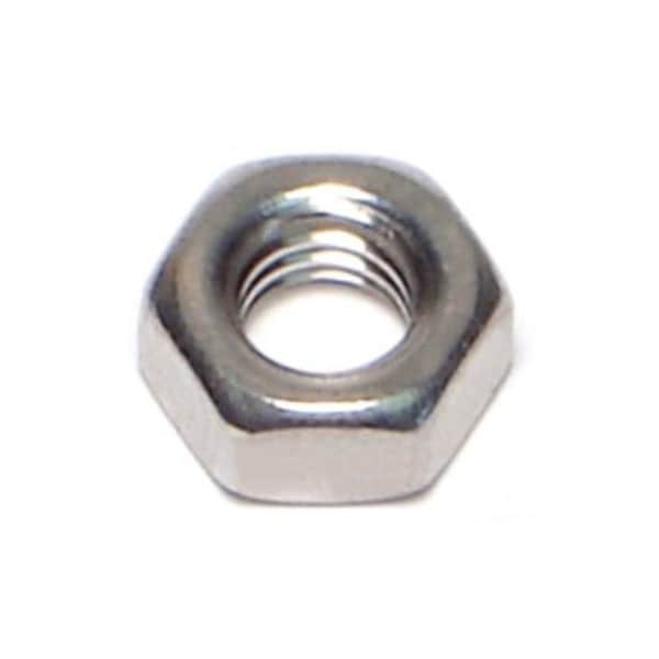 Midwest Fastener Hex Nut, M6-1.00, Stainless Steel, Not Graded, 40 PK 69624 - main